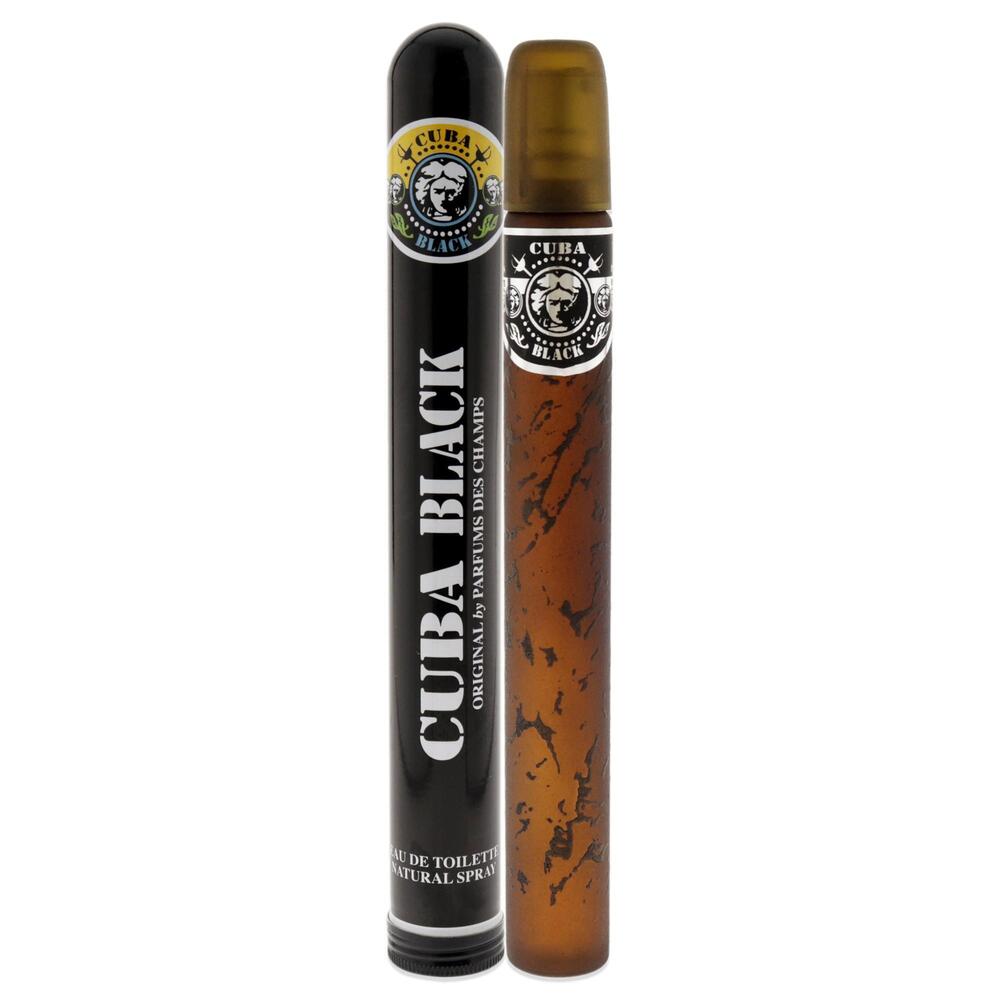 Cuba Black BY Cuba for Men 1.17 oz EDT Spray